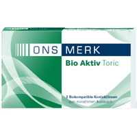 ONS MERK Bio Aktiv Toric f�r trockene Augen (Bach Optic) 3 Li.