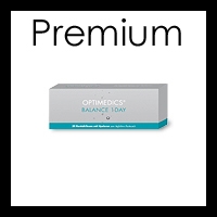 Optimedics Balance 1 Day f�r hochsensible Augen, 30 Linsen