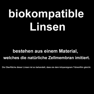 Aus der Extreme H2O 59% Thin wird die Premium Linse biokompatible Monatslinsen Testlinse