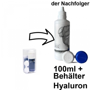 Alternative fr Hylite Kombilsung Reiseset --- Premium Pflege Kombilsung Reiseset mit Hyaluron 100ml / 1Behlter
