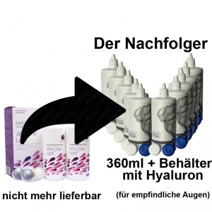 Aus Cooper All In One Light wird Premium Pflege Kombilsung mit Hyaluron 10 x 360ml / 10 Behlter