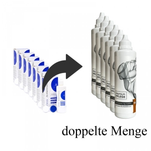 Whlk Aufbewahrung A Ersatz mit doppelter Menge Premium Pflege hart Kombilsung 6 x 240ml
