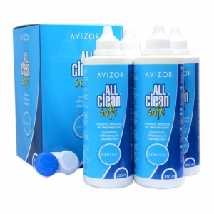 Sparpack Avizor All Clean Soft (Avizor) 4 x 350 ml + Behälter