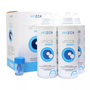 Sparpack Avizor Clasica (zuvor Unica) //  (Avizor) 4 x 350 ml + Behälter