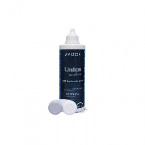 Unica Sensitive mit HyaCare (Avizor) 350 ml inkl. Behälter