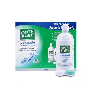 OPTI-FREE PureMoist Vorratspack (Alcon) 4X 300 ml, 4 Behälter
