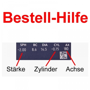 eye2 BIO.F Monats Kontaktlinsen Torisch (3er Box)