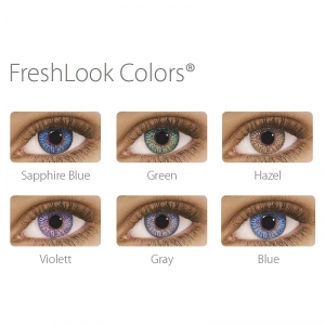 Fresh Look Colors (Alcon/ Ciba Vision) / Packungsinhalt: 2 Linsen
