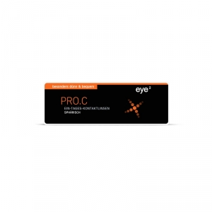 eye2 PRO.C Ein Tages Kontaktlinsen Sphrisch 30er Box