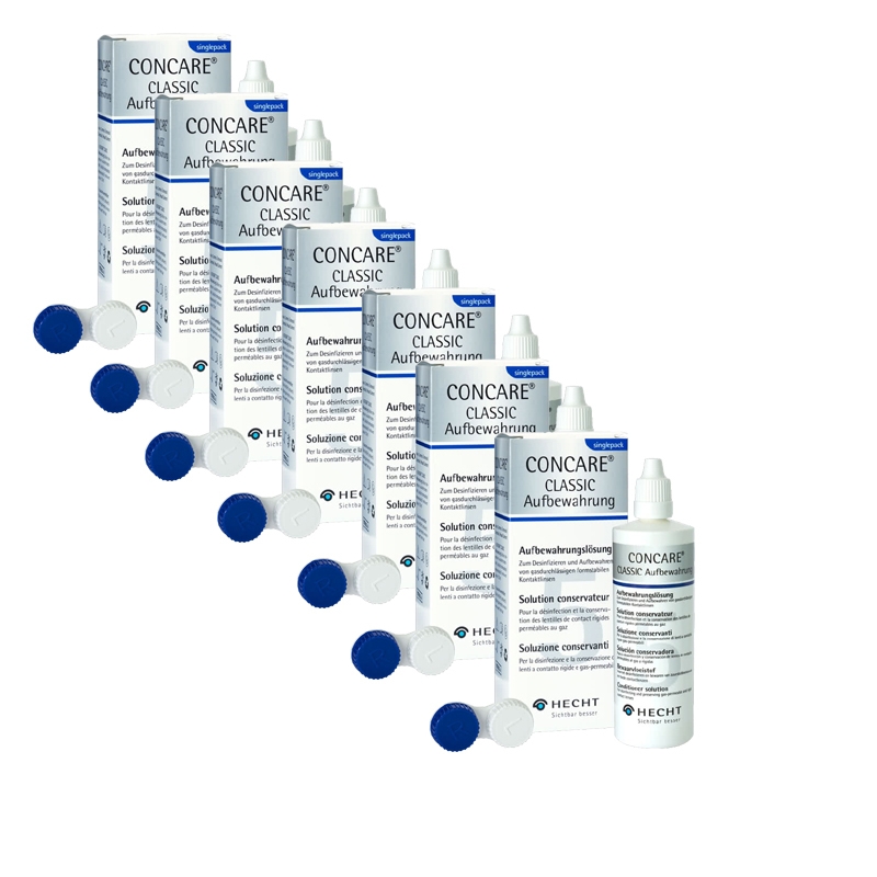 Concare Aufbewahrungsl�sung Classic Sparpack 7x 120ml