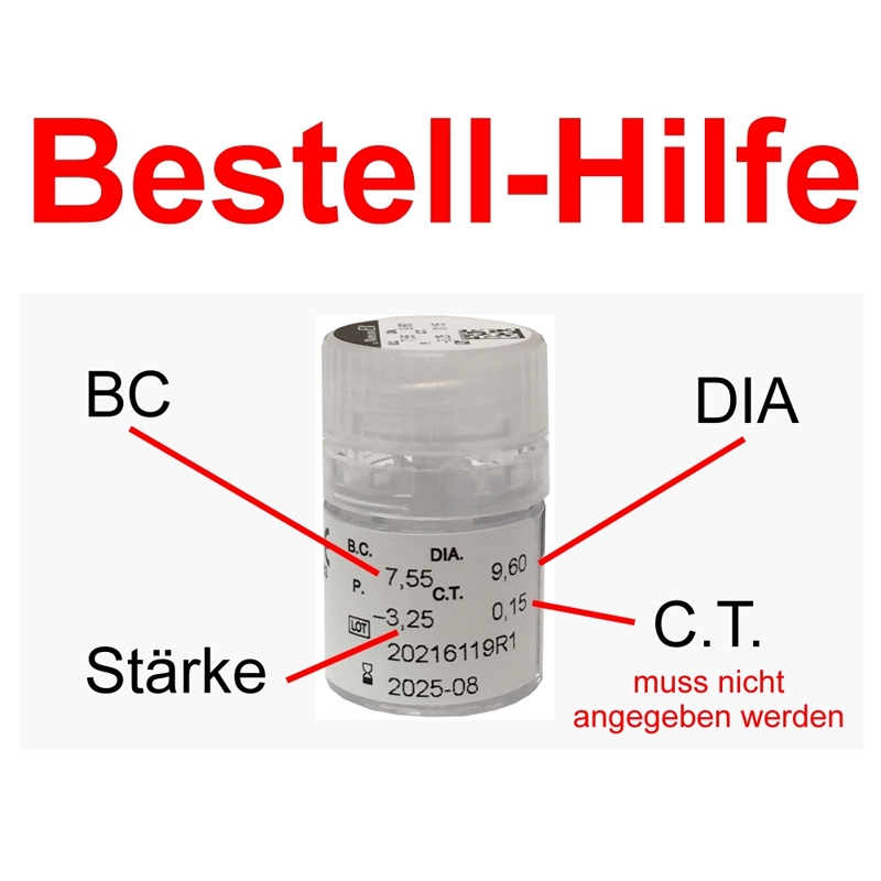 Menicon Z (Menicon) eine formstabile Kontaktlinse