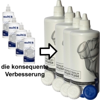 Multi Comfort Kombilsung (Prologis) Ersatz Premium Pflege Kombilsung mit Hyaluron 4 x 360ml