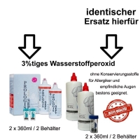 Ersatz fr PROLOGIS SEPT Vorratspack Premium Pflege Peroxid 2x360ml, 2 Behlter mit Kat