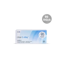 Clear 1 Day 90 Tageslinsen (ClearLab) Packungsinhalt: 3 x 30 Linsen