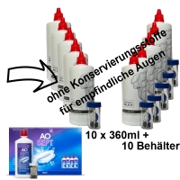Alternative fr Aosept Plus- Premium Pflege Peroxid 10x360ml / 10 Behlter