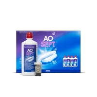 AOSEPT PLUS (Alcon/ Ciba Vision) 4 x 360ml, 4 Behlter mit Platin Disc