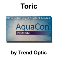 AquaCon (Air) Premium Toric by Trend Optic/ Cooper Packung mit 6 Linsen