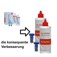 Ersatz fr PROLOGIS SEPT Vorratspack My Solution Peroxidlsung 2x360ml, 2 Behlter mit Kat