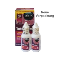 Blink Total Care Reiniger 1 x (2x 15ml Pflegemittel) von AMO